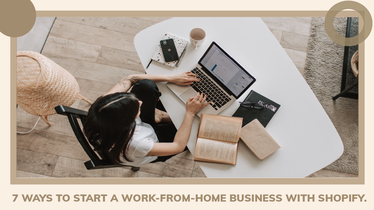 Work-From-Home Business with Shopify website design - techerudite